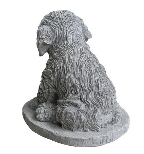 Product image 6 of the product “Aiden - Seated Dog, 16cm H | cast stone ”